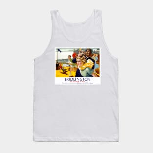 Vintage Travel Poster  England Bridlington Tank Top